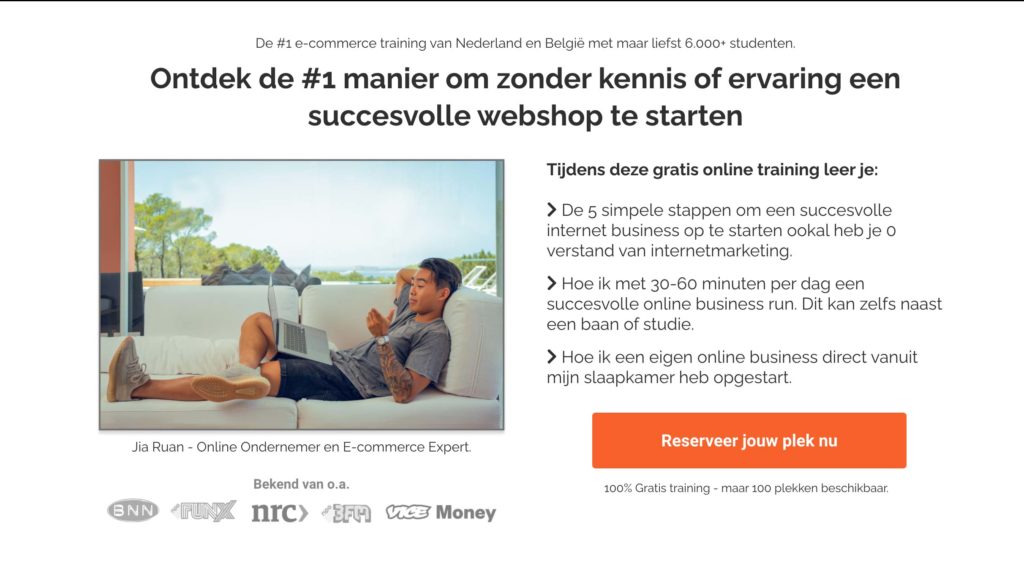 De bol masterclass van Jia Ruan is dé masterclass die je nodig hebt als je wilt gaan verkopen op bol.com