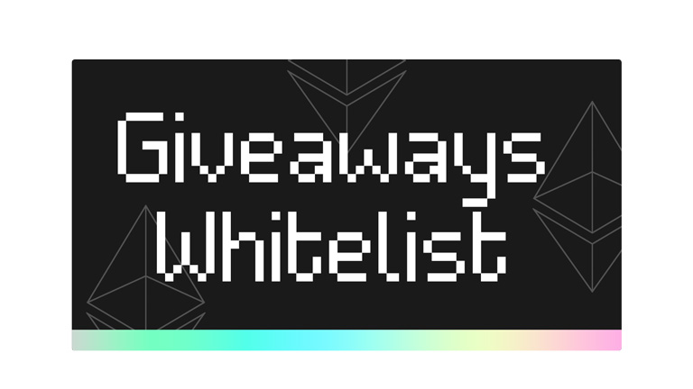 nft alpha bevat ook giveaways en whitelists